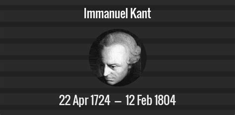 immanuel kant cause of death